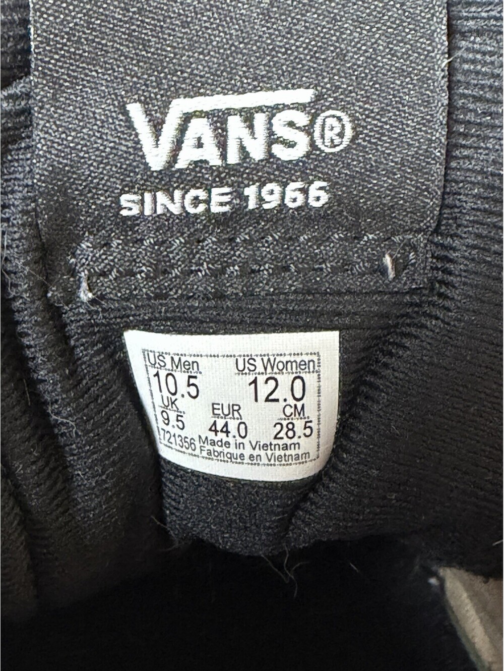Vans Skate Mid Tan Suede Black Stripe Sneakers 10.5 - Picture 9 of 9